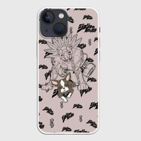 Чехол для iPhone 13 mini с принтом JoJo Bizarre Adventure в городе Новоалтайск,  |  | anime | aureo | jojo | jojos | jojos bizarre adventure | vento | боевик | джоджо | иероглиф | манга | приключения | стиль | ужасы | фэнтези | япония