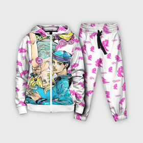 Детский костюм 3D с принтом JoJo Bizarre Adventure в городе Новоалтайск,  |  | anime | aureo | jojo | jojos | jojos bizarre adventure | vento | боевик | джоджо | иероглиф | манга | приключения | стиль | ужасы | фэнтези | япония