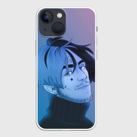 Чехол для iPhone 13 mini с принтом Lil Peep Colors в городе Новоалтайск,  |  | lil peep | rap | лил пип | рэп