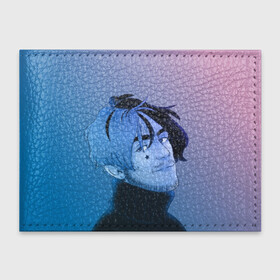 Обложка для студенческого билета с принтом Lil Peep Colors в городе Новоалтайск, натуральная кожа | Размер: 11*8 см; Печать на всей внешней стороне | Тематика изображения на принте: lil peep | rap | лил пип | рэп