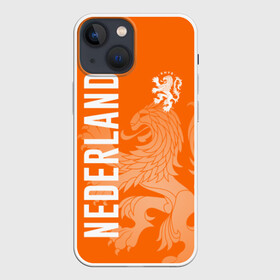 Чехол для iPhone 13 mini с принтом Сборная Голландии в городе Новоалтайск,  |  | holland | nederland | netherlands | голландия | нидерланды | сборная голландии | сборная голландии по футболу | сборная нидерландов | форма | футбольные сборные | чемпионат