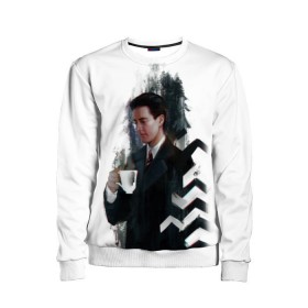 Детский свитшот 3D с принтом Twin Peaks в городе Новоалтайск, 100% полиэстер | свободная посадка, прямой крой, мягкая тканевая резинка на рукавах и понизу свитшота | twin peaks | агент купер | девид линч | дейл | лора палмер | огонь иди за мной | одри хорн | совы не то чем кажутся | твин пикс