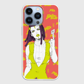 Чехол для iPhone 13 Pro с принтом JoJo Bizarre Adventure в городе Новоалтайск,  |  | Тематика изображения на принте: anime | aureo | jojo | jojos | jojos bizarre adventure | vento | боевик | джоджо | иероглиф | манга | приключения | стиль | ужасы | фэнтези | япония
