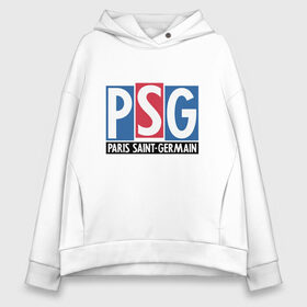Женское худи Oversize хлопок с принтом PSG в городе Новоалтайск, френч-терри — 70% хлопок, 30% полиэстер. Мягкий теплый начес внутри —100% хлопок | боковые карманы, эластичные манжеты и нижняя кромка, капюшон на магнитной кнопке | football | france | griezmann | mbappe | psg | варан | гол | гризманн | дембеле | дешам | жиру | игрок | канте | мбаппе | мяч | павар | пари сен жермен | погба | псж | сборная | спорт | тренер | фекир | франция | футбол
