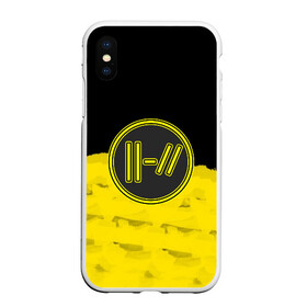 Чехол для iPhone XS Max матовый с принтом Twenty one pilots в городе Новоалтайск, Силикон | Область печати: задняя сторона чехла, без боковых панелей | Тематика изображения на принте: 21 pilots | josh dun | music | rock | twenty one pilots | tyler joseph | джош дан | музыка | рок | тайлер джозеф