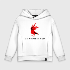 Детское худи Oversize хлопок с принтом CD RPOJECT RED в городе Новоалтайск, френч-терри — 70% хлопок, 30% полиэстер. Мягкий теплый начес внутри —100% хлопок | боковые карманы, эластичные манжеты и нижняя кромка, капюшон на магнитной кнопке | Тематика изображения на принте: 2019 | cd project red | cyberpunk 2077 | future | hack | night city | samurai | sci fi | андроиды | безумие | будущее | киберпанк 2077 | логотип | роботы | самураи | фантастика | цифры