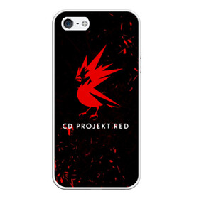 Чехол для iPhone 5/5S матовый с принтом CD RPOJECT RED в городе Новоалтайск, Силикон | Область печати: задняя сторона чехла, без боковых панелей | 2019 | cd project red | cyberpunk 2077 | future | hack | night city | samurai | sci fi | андроиды | безумие | будущее | киберпанк 2077 | логотип | роботы | самураи | фантастика | цифры