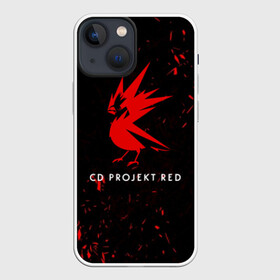 Чехол для iPhone 13 mini с принтом CD RPOJECT RED в городе Новоалтайск,  |  | 2019 | cd project red | cyberpunk 2077 | future | hack | night city | samurai | sci fi | андроиды | безумие | будущее | киберпанк 2077 | логотип | роботы | самураи | фантастика | цифры