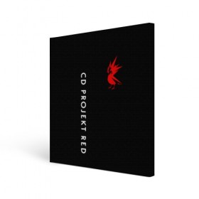 Холст квадратный с принтом CD RPOJECT RED в городе Новоалтайск, 100% ПВХ |  | 2019 | cd project red | cyberpunk 2077 | future | hack | night city | samurai | sci fi | андроиды | безумие | будущее | киберпанк 2077 | логотип | роботы | самураи | фантастика | цифры