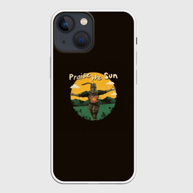 Чехол для iPhone 13 mini с принтом Dark souls   Praise the Sun в городе Новоалтайск,  |  | dark souls | ds | praise the sun | восславь солнце | дарк соулс