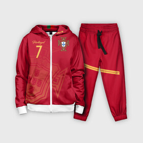 Детский костюм 3D с принтом Криштиану Роналду в городе Новоалтайск,  |  | cr7 | cristiano ronaldo | криштиано | криштиану роналду | роналдо | рональду | сборная португалии | форма | футбол | футболист | чемпионат мира