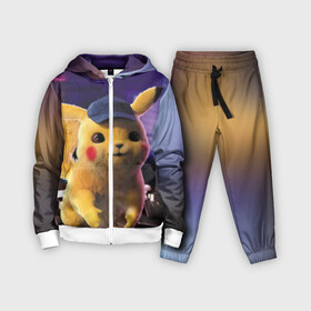 Детский костюм 3D с принтом Пикачу Детектив в городе Новоалтайск,  |  | detective pikachu | pikachu | pokemon | детектив пикачу | пика | покемон