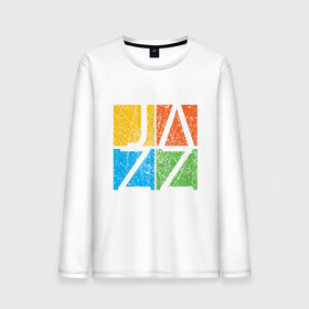 Мужской лонгслив хлопок с принтом Jazz в городе Новоалтайск, 100% хлопок |  | 90е | disco | hipster | jazz | music | old school | retro | song | vinyl | барабан | блюз | винил | гитара | группа | джаз | диджей | дискета | диско | кассета | коллекция | концерт | мелодия | метал | музыка | музыкант | ноты | певец