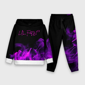 Детский костюм 3D (с толстовкой) с принтом LIL PEEP в городе Новоалтайск,  |  | lil peep | lil prince | logo | music | pink | rap | зарубежная музыка | зарубежные | лил пип | лого | маленький принц | музыка | реп | розовый