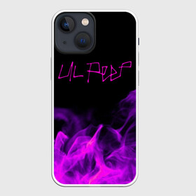 Чехол для iPhone 13 mini с принтом LIL PEEP в городе Новоалтайск,  |  | lil peep | lil prince | logo | music | pink | rap | зарубежная музыка | зарубежные | лил пип | лого | маленький принц | музыка | реп | розовый