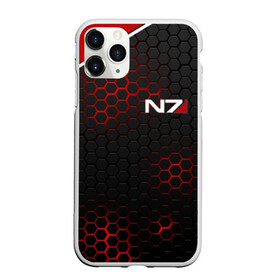 Чехол для iPhone 11 Pro матовый с принтом MASS EFFECT N7 в городе Новоалтайск, Силикон |  | Тематика изображения на принте: n7 | texture | броня | костюм | масс эффект | н7 | соты | стальная броня | стальные соты | текстура | шепард