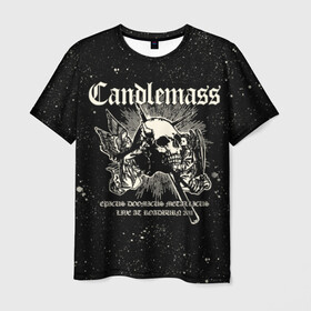 Мужская футболка 3D с принтом Candlemass в городе Новоалтайск, 100% полиэфир | прямой крой, круглый вырез горловины, длина до линии бедер | doom | metal | группы | дум | дум метал | метал | музыка | рок