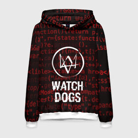 Мужская толстовка 3D с принтом WATCH DOGS в городе Новоалтайск, 100% полиэстер | двухслойный капюшон со шнурком для регулировки, мягкие манжеты на рукавах и по низу толстовки, спереди карман-кенгуру с мягким внутренним слоем. | Тематика изображения на принте: action | ct os | ded sec | fox | game | gamer | glitch | hacker | player | watch dogs | watch dogs 2 | глитч | знак лиса | игра | компьютерная игра | маркус | хакер