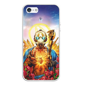 Чехол для iPhone 5/5S матовый с принтом Borderlands 3 (НА СПИНЕ) в городе Новоалтайск, Силикон | Область печати: задняя сторона чехла, без боковых панелей | Тематика изображения на принте: borderlands 3 | бордерлендс 3