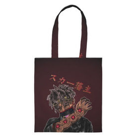 Сумка 3D повседневная с принтом Scarlxrd в городе Новоалтайск, 100% полиэстер | Плотность: 200 г/м2; Размер: 34×35 см; Высота лямок: 30 см | cкриминг | heart attack | hip hap | rap | scarlxrd | scream | trap | иероглифы | лодр | метал | музыка | репер | скар | скарлорд | скрим | трэп | хип хоп | японский | スカー藩主