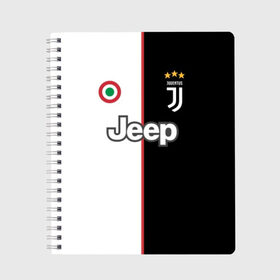 Тетрадь с принтом Ronaldo Juventus Home 19 20 в городе Новоалтайск, 100% бумага | 48 листов, плотность листов — 60 г/м2, плотность картонной обложки — 250 г/м2. Листы скреплены сбоку удобной пружинной спиралью. Уголки страниц и обложки скругленные. Цвет линий — светло-серый
 | Тематика изображения на принте: cristiano ronaldo | juventus | ronaldo | криштиану роналду | роналду | футбол | ювентус