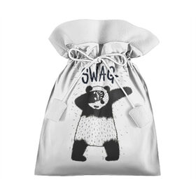 Подарочный 3D мешок с принтом Swag Panda в городе Новоалтайск, 100% полиэстер | Размер: 29*39 см | animal | art | authority | bear | dab | drawing | gesture | graphics | indisputable | panda | swag | wild | авторитет | графика | даб | дикий | жест | животное | искусство | медведь | непререкаемый | панда | рисунок | свэг