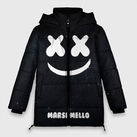 Женская зимняя куртка 3D с принтом Marshmello Cosmos в городе Новоалтайск, верх — 100% полиэстер; подкладка — 100% полиэстер; утеплитель — 100% полиэстер | длина ниже бедра, силуэт Оверсайз. Есть воротник-стойка, отстегивающийся капюшон и ветрозащитная планка. 

Боковые карманы с листочкой на кнопках и внутренний карман на молнии | dj | marshmello | usa | америка | клубная музыка | мармело | маршмелло | маршмеллоу | музыка | музыкант