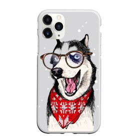 Чехол для iPhone 11 Pro матовый Хаски: в городе Новоалтайск, Силикон | | animal | blue | breed | dog | drawing | eyes | graphic | husky | jaws | knitted | open | ornament | pattern | shawl | snow | winter | вязаный | глаза | голубые | графический | животное | зима | орнамент | открытая | очки | платок | порода | рису