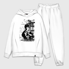 Мужской костюм хлопок OVERSIZE с принтом Брюс Ли в городе Новоалтайск,  |  | box | boxing | bruce lee | champion | dragon | fight | fighter | judo | muay thai | team | tiger | ufc | актер | али | бо | боевые | бой | бокс | боксер | борьба | брюс ли | воин | дзюдо | дракон | единоборства | искусство | карате | контакт | кулак
