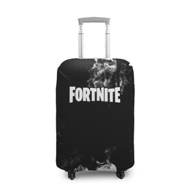 Чехол для чемодана 3D с принтом FORTNITE в городе Новоалтайск, 86% полиэфир, 14% спандекс | двустороннее нанесение принта, прорези для ручек и колес | battle royale | fortnite | fortnite battle royale | futuresynth | game | outrun | retrowave | synth | synthwave | игры | ретровейв | синтвейв | фортнайт