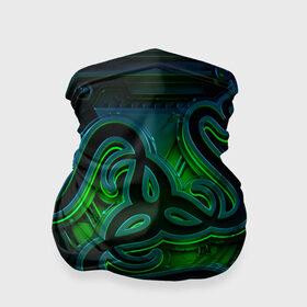 Бандана-труба 3D с принтом RAZER в городе Новоалтайск, 100% полиэстер, ткань с особыми свойствами — Activecool | плотность 150‒180 г/м2; хорошо тянется, но сохраняет форму | game | razer | texture | зеленый | игровое лого | игромания | игры | рэйзер | текстуры