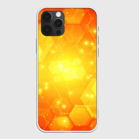 Чехол для iPhone 12 Pro Max с принтом ОРАНЖЕВЫЕ СОТЫ в городе Новоалтайск, Силикон |  | Тематика изображения на принте: abstraction | cyber | cyberpunk | future | geometry | hexagon | neon | techno | texture | абстракция | броня | геометрия | кибер | краски | неон | неоновый | сетка | соты | стальная броня | стальные соты | текстура | шестигранники