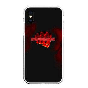 Чехол для iPhone XS Max матовый с принтом One-Punch Man в городе Новоалтайск, Силикон | Область печати: задняя сторона чехла, без боковых панелей | one | one punch man | бесправный ездок | бласт | бэнг | ванпанчмен | генос | демон киборг | лысый плащ | ниндзя | сайтама | сверхзвуковой соник | серебряный клык | тацумаки | человек один удар