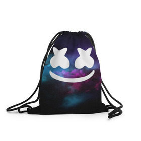Рюкзак-мешок 3D с принтом MARSHMELLO SPACE в городе Новоалтайск, 100% полиэстер | плотность ткани — 200 г/м2, размер — 35 х 45 см; лямки — толстые шнурки, застежка на шнуровке, без карманов и подкладки | dj | galaxy | marshmello | space | star
nebula | usa | абстракция | америка | вселенная | галактика | звезда | звезды | клубная музыка | космический | маршмелло | музыка | музыкант | планеты