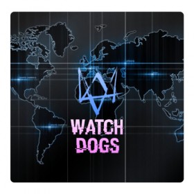Магнитный плакат 3Х3 с принтом WATCH DOGS в городе Новоалтайск, Полимерный материал с магнитным слоем | 9 деталей размером 9*9 см | action | ct os | ded sec | fox | game | gamer | glitch | hacker | player | watch dogs | watch dogs 2 | глитч | знак лиса | игра | компьютерная игра | маркус | хакер