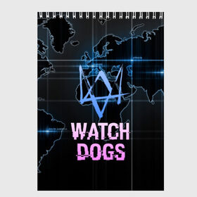 Скетчбук с принтом WATCH DOGS в городе Новоалтайск, 100% бумага
 | 48 листов, плотность листов — 100 г/м2, плотность картонной обложки — 250 г/м2. Листы скреплены сверху удобной пружинной спиралью | action | ct os | ded sec | fox | game | gamer | glitch | hacker | player | watch dogs | watch dogs 2 | глитч | знак лиса | игра | компьютерная игра | маркус | хакер