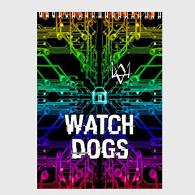 Скетчбук с принтом WATCH DOGS в городе Новоалтайск, 100% бумага
 | 48 листов, плотность листов — 100 г/м2, плотность картонной обложки — 250 г/м2. Листы скреплены сверху удобной пружинной спиралью | action | ct os | ded sec | fox | game | gamer | glitch | hacker | player | watch dogs | watch dogs 2 | глитч | знак лиса | игра | компьютерная игра | маркус | хакер
