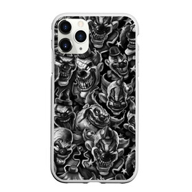 Чехол для iPhone 11 Pro Max матовый с принтом Злые Клоуны в городе Новоалтайск, Силикон |  | Тематика изображения на принте: black | graffiti | horror | stickerbombing | tatu | urban | white | граффити | зло | клоун | клоуны | комикс | мода | стикер | стикербомбинг | стиль | тату | татуировки | тренд | ужас | улыбка | урбан | хоррор | черно белые