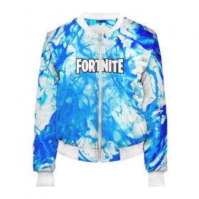 Женский бомбер 3D с принтом FORTNITE(ОГНЕННЫЙ ШТОРМ) в городе Новоалтайск, 100% полиэстер | застегивается на молнию, по бокам два кармана без застежек, мягкие манжеты, по низу бомбера и на воротнике — эластичная резинка | battle royale | fortnite | fortnite battle royale | futuresynth | game | outrun | retrowave | synth | synthwave | игры | ретровейв | синтвейв | фортнайт