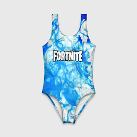 Детский купальник 3D с принтом FORTNITE(ОГНЕННЫЙ ШТОРМ) в городе Новоалтайск, Полиэстер 85%, Спандекс 15% | Слитный крой, подклад по переду изделия, узкие бретели | battle royale | fortnite | fortnite battle royale | futuresynth | game | outrun | retrowave | synth | synthwave | игры | ретровейв | синтвейв | фортнайт