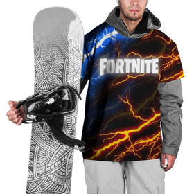 Накидка на куртку 3D с принтом FORTNITE STORM в городе Новоалтайск, 100% полиэстер |  | 2019 | armor | armour | cybersport | esport | fortnite | game | llama | logo | thunder | броня | игра | киберспорт | лама | молнии | фиолетовый | фирменные цвета | фортнайт