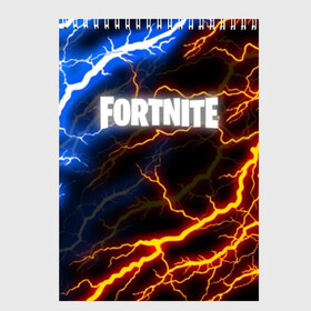 Скетчбук с принтом FORTNITE STORM в городе Новоалтайск, 100% бумага
 | 48 листов, плотность листов — 100 г/м2, плотность картонной обложки — 250 г/м2. Листы скреплены сверху удобной пружинной спиралью | Тематика изображения на принте: 2019 | armor | armour | cybersport | esport | fortnite | game | llama | logo | thunder | броня | игра | киберспорт | лама | молнии | фиолетовый | фирменные цвета | фортнайт