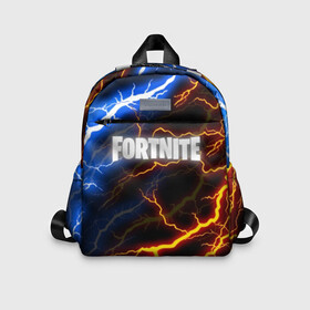 Детский рюкзак 3D с принтом FORTNITE STORM в городе Новоалтайск, 100% полиэстер | лямки с регулируемой длиной, сверху петелька, чтобы рюкзак можно было повесить на вешалку. Основное отделение закрывается на молнию, как и внешний карман. Внутри дополнительный карман. По бокам два дополнительных кармашка | 2019 | armor | armour | cybersport | esport | fortnite | game | llama | logo | thunder | броня | игра | киберспорт | лама | молнии | фиолетовый | фирменные цвета | фортнайт