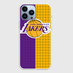 Чехол для iPhone 13 Pro Max с принтом Lakers (1) в городе Новоалтайск,  |  | Тематика изображения на принте: ball | basket | basketball | kobu | lakers | lebron | los angeles | баскетбол | коюи | леброн | лейкерс | лос анджелис