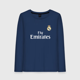 Женский лонгслив хлопок с принтом BALE REAL BLACK в городе Новоалтайск, 100% хлопок |  | bale | real | real madrid | бэйл | гарет бэйл | реал | реал мадрид