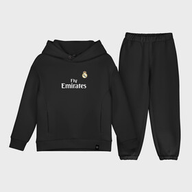 Детский костюм хлопок Oversize с принтом MARCELO REAL BLACK в городе Новоалтайск,  |  | marcelo | real | real madrid | марсело | реал | реал мадрид