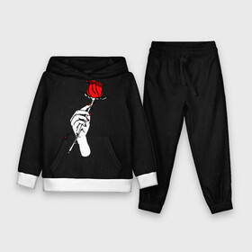 Детский костюм 3D (с толстовкой) с принтом Lil Peep (Rose) в городе Новоалтайск,  |  | baby | broken | cry | lil | lil peep | peep | rap | rose | лил | лил пип | пип | реп | роза | сердце
