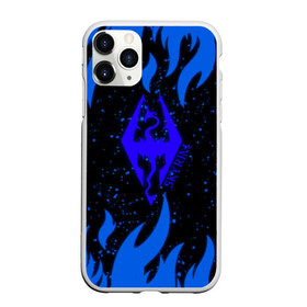 Чехол для iPhone 11 Pro Max матовый с принтом SKYRIM (2) в городе Новоалтайск, Силикон |  | dragon | skyrim | the elder scrolls | the elder scrolls v: skyrim | дракон | древние свитки | скайрим