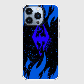 Чехол для iPhone 13 Pro с принтом SKYRIM (2) в городе Новоалтайск,  |  | dragon | skyrim | the elder scrolls | the elder scrolls v: skyrim | дракон | древние свитки | скайрим