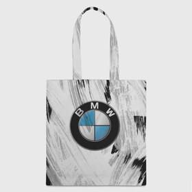 Сумка 3D повседневная с принтом BMW в городе Новоалтайск, 100% полиэстер | Плотность: 200 г/м2; Размер: 34×35 см; Высота лямок: 30 см | bmw | авто | автомобиль | бмв | логотип | машина | надпись | текстура